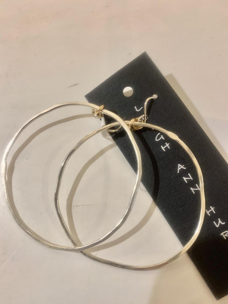 J Ear Round Hoops