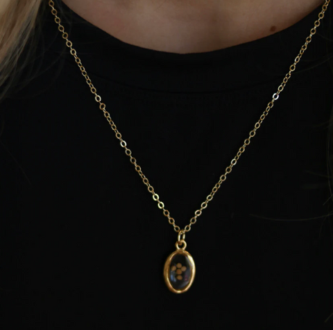 JNECK OVAL MUSTARD SEED