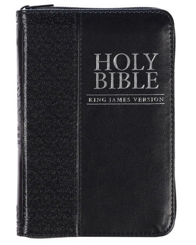 BOOK KJV Mini Pocket Bible Zippered